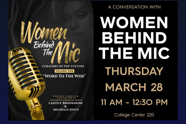 Hip Hop 50 Years Event: “Women Behind the Mic”