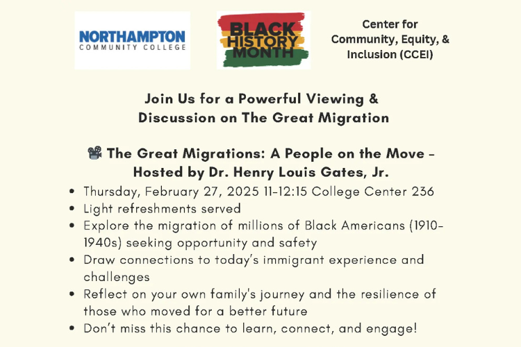 Screening of Great Migrations